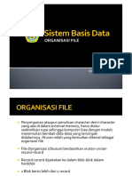 3 - Sistem Basis Data - Organisasi File