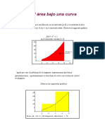 Matematica - 2 - 2016 El Área Bajo Una Curva