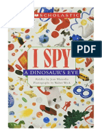 I Spy A Dinosaur's Eye SCHRD - Jean Marzollo