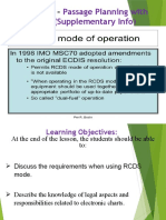 25.) L.O 1.25 Passage Planning With ECDIS (Supplementary Info)