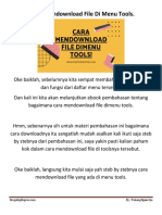 Cara Mendownload File Dimenu Tools