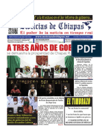 Periódico Noticias de Chiapas, Edición Virtual Jueves 09 de Diciembre de 2021