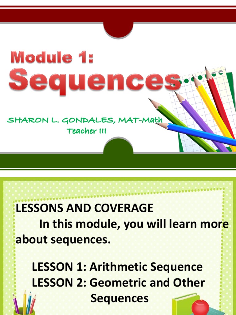 Understanding Arithmetic and Geometric Sequences | PDF | Sequence | Mean