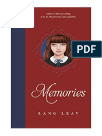 Memories - Lang Leav