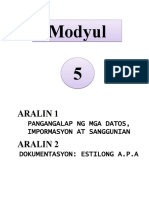 Modyul 5 Final Term