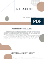 Bukti Audit: Oleh: Citra Pratiwi (B1C119192)