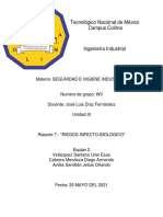 Resumen Riesgos Infecto-Biológicos, Equipo 2