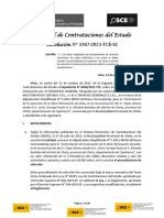 Tribunal de Contrataciones Del Estado: Resolución #3347-2021-TCE-S2