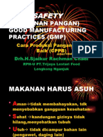 01 Good Manufacturing Practices (GMP)