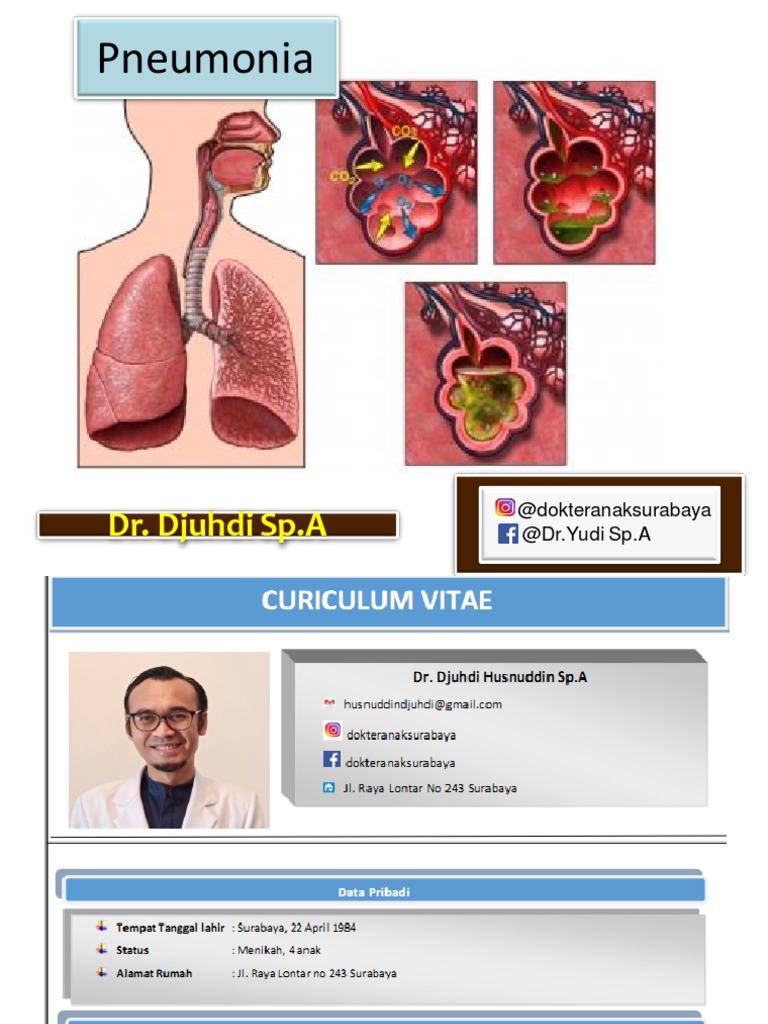 Pneumonia DR Djuhdi SpA | PDF | Pengembangan Diri | Kesehatan Holistik