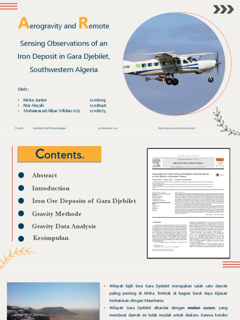 Airborne Gravity Survey | PDF