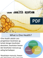 Pendahuluan, Sejarah Dan Ruang Lingkup ONE HEALTH