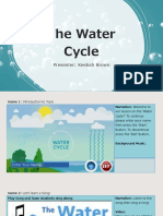 Edid6508 My Storyboard - The Water Cycle