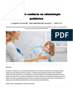 Manejo de Conducta en Odontología Pediátrica