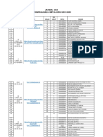 Jadwal Uas Termodinamika Metalurgi 2021-2022: NO Kelompok Link Kelas NO Urut NPM Nama