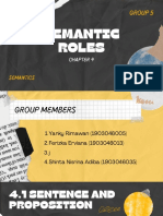 Semantic Roles: Group 5