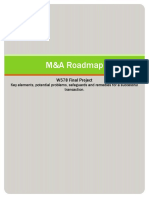 M&A Roadmap: W578 Final Project