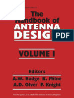 Handbook of Antenna Design, Vol. 1