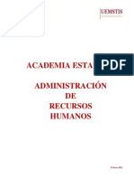 Administracion de Recursos Humanos