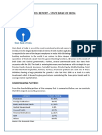 Finlatics Research - SBI Detailed Report