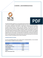 Finlatics Research Presentation - Sun Pharma Report