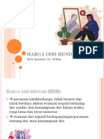 Bahan Ajar - HARGA DIRI RENDAH