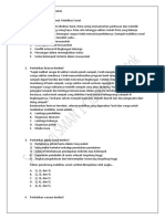 Soal-Soal Standar Ujian Nasional. Mobilitas Sosial