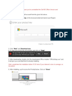 Install and Activate MS Office 2019
