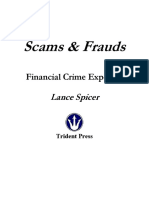 Scams & Frauds - Financial Crime Exposed - Lance Spicer