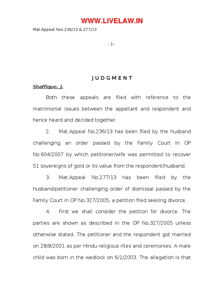 False Complaint On Husband Cruelty | PDF | Complaint | Marriage