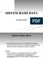 Pertemuan 2 - Sistem Basis Data