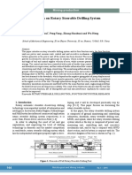 Research On Rotary Steerable Drilling System: Yan Wenhui, Peng Yong, Zhang Shaohuai and Wu Heng