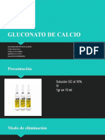 GLUCONATO DE CALCIO RCP (Curso)