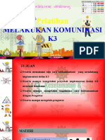 M.71KKK03.001.1 Melakukan Komunikasi K3