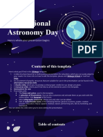 International Astronomy Day Presentation