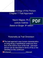 The Trait Approach to Personality Psychology