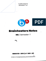 Brainheaters Notes: SERIES 313-2018 (A.Y