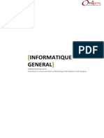 Cours Informatique General