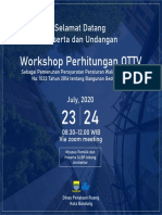 Tata Tertib Workshop OTTV 24 Juli 2020