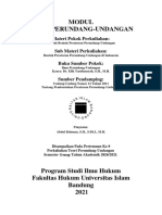 Modul Teori Perundang-Undangan: Materi Pokok Perkuliahan