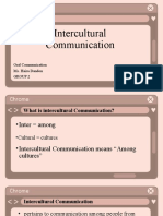 Intercultural Communication Skills