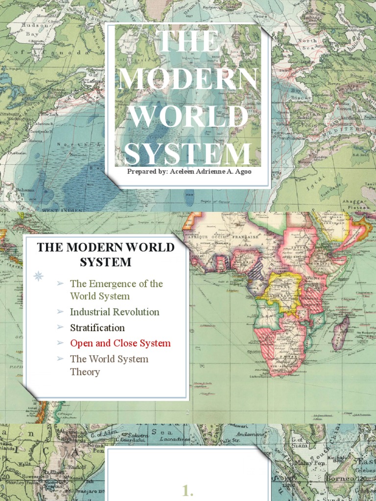 Understanding the Modern World System | PDF | World Systems Theory ...