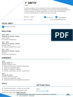 CV Template Fresh Graduate