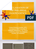 Lesson 5- Proclamation of the Ph Independence