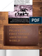 Lesson 3- Antonio Pigafetta - First Vayage Around the World