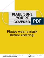 Make Sure You'Re Covered.: Please Wear A Mask Before Entering