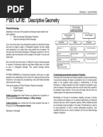 Part One:: Descriptive Geometry