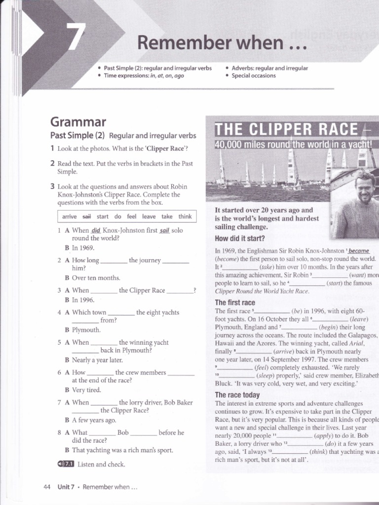 Exercises Unit 7 Pdf Silent Film Cinema Of The United States