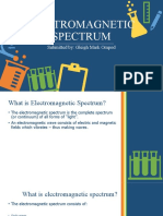 Electromagnetic Spectrum: Submitted By: Gleigh Mark Ompod