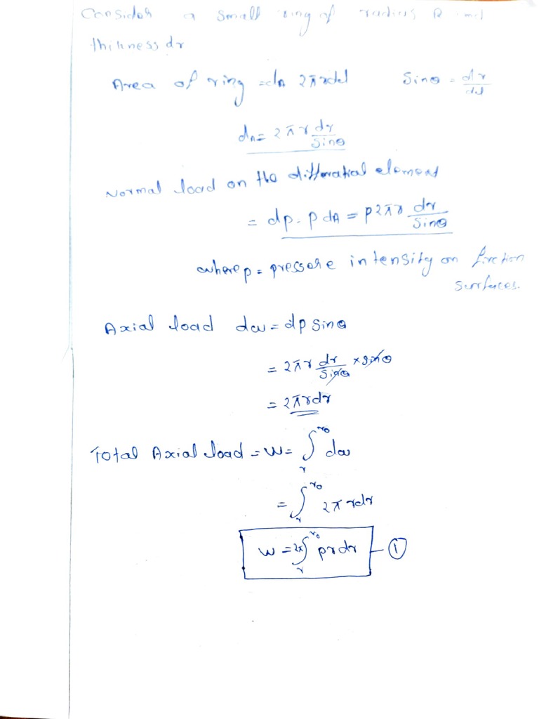 Torque Transmitting Capacity of Cone Clutch PDF